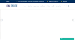 Desktop Screenshot of lerevetranslation.com